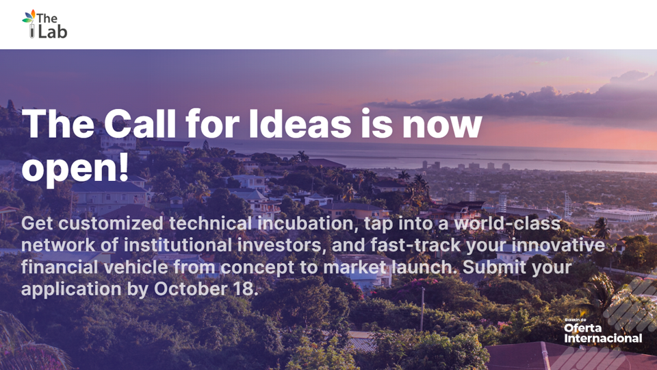 Global Innovation Lab for Climate Finance – Convocatoria 2027